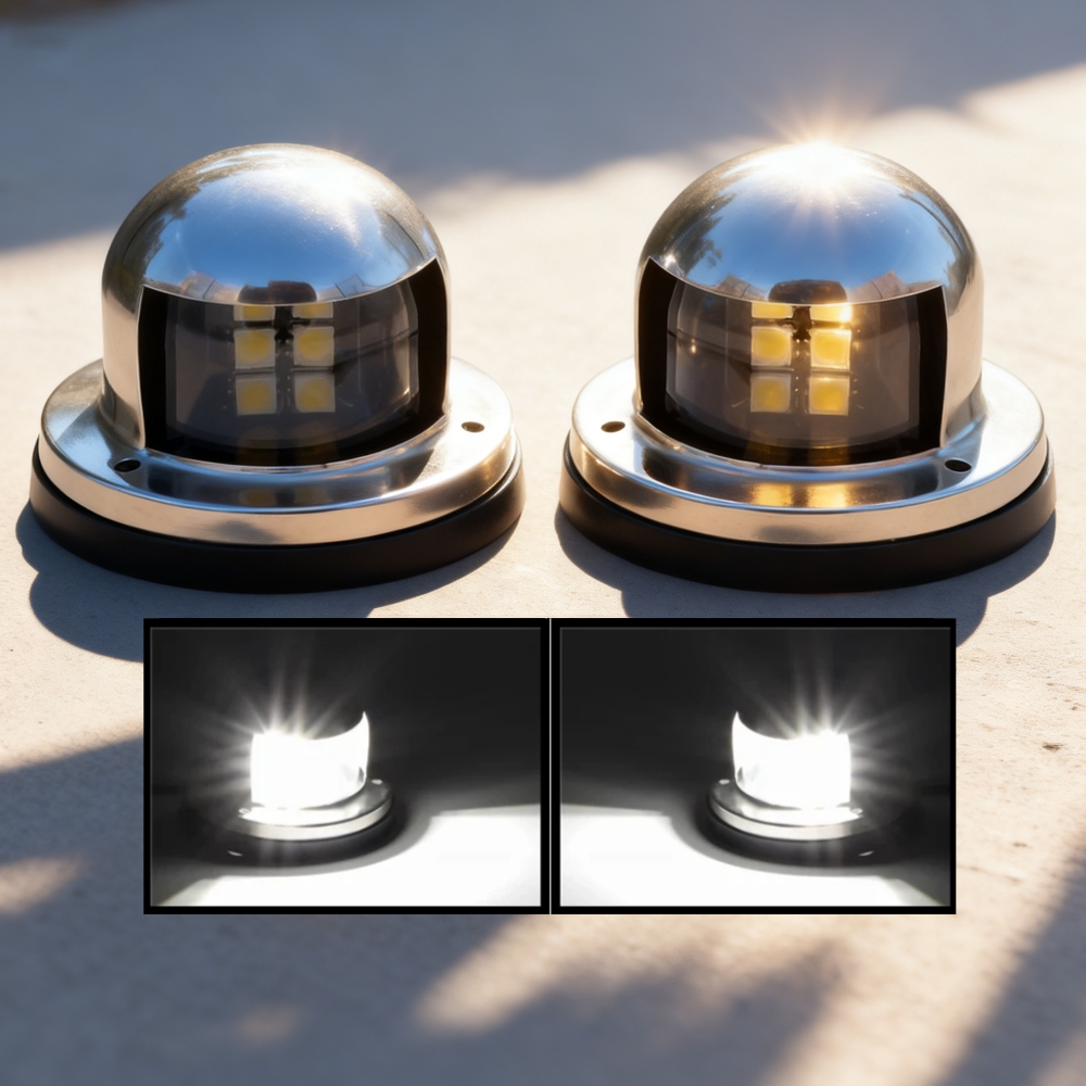 Running Gear Boat - 1 Takım 12V LED Tekne Işıkları
