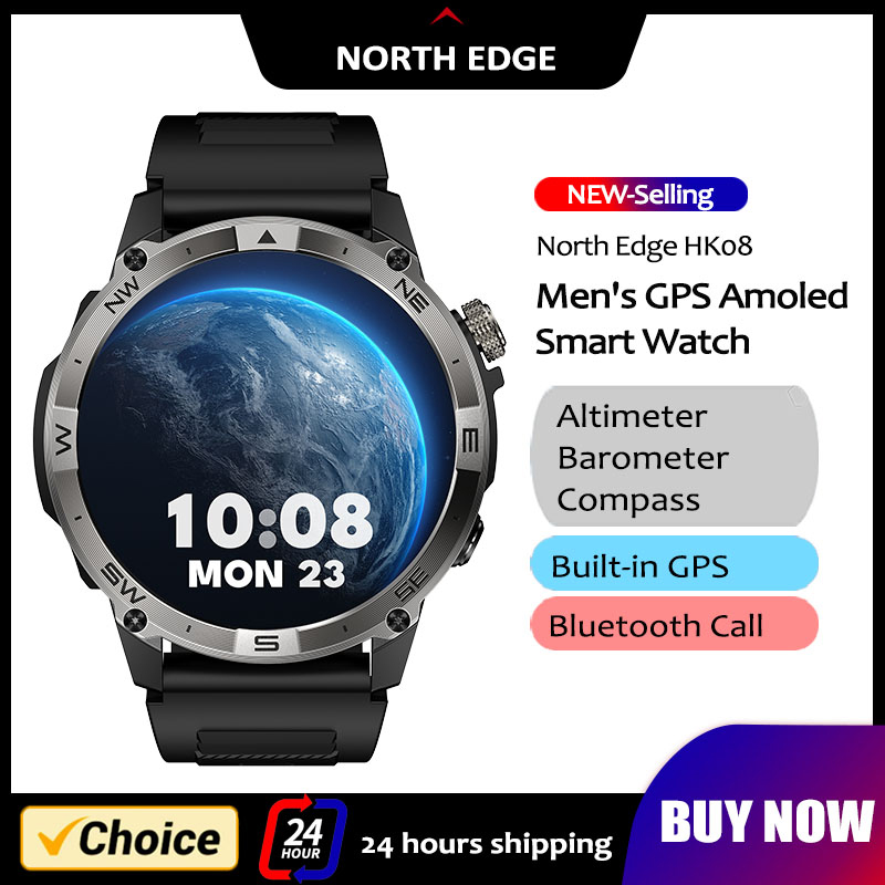 Gps Running Watch - NORTH EDGE GPS Spor Akıllı Saat