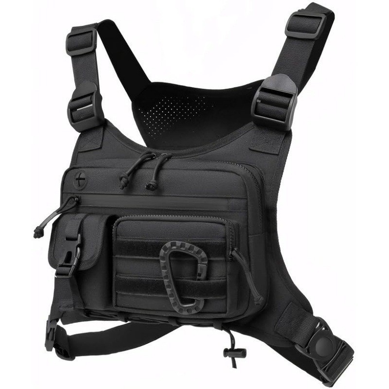 Running Gear Bag For Men - Erkekler için taktik Göğüs Çantası koşu