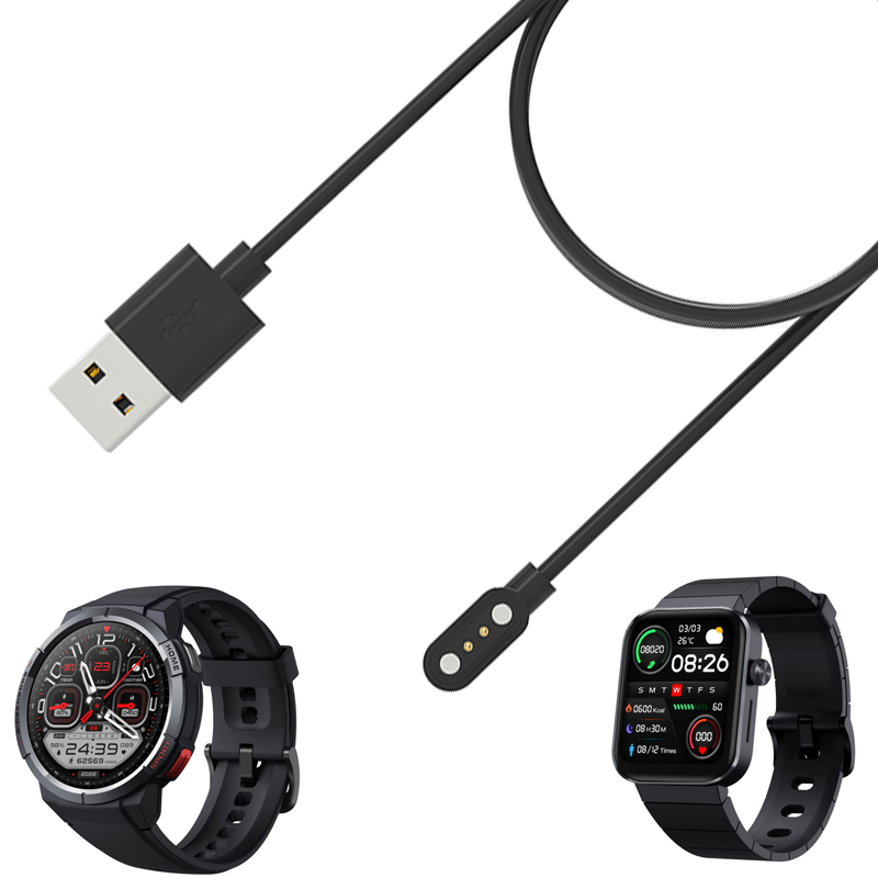 Gps Running Watch - Smartwatch dock şarj adaptörü USB şarj