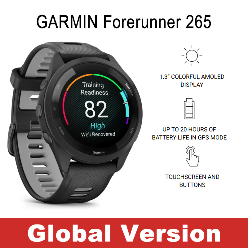 Garmin Forerunner 265 Koşu Akı - Gps Running Watch incelemesi ve fiyatı