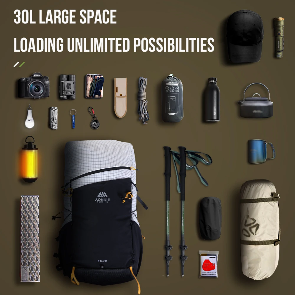 AONIJIE 2026 30L Ultra Hafif Y - Running Gear Bag For Men incelemesi ve fiyatı