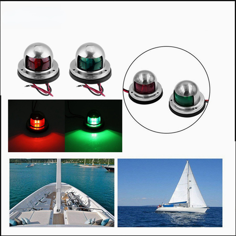 1 X Set kırmızı yeşil 12V LED  - Running Gear Boat incelemesi ve fiyatı