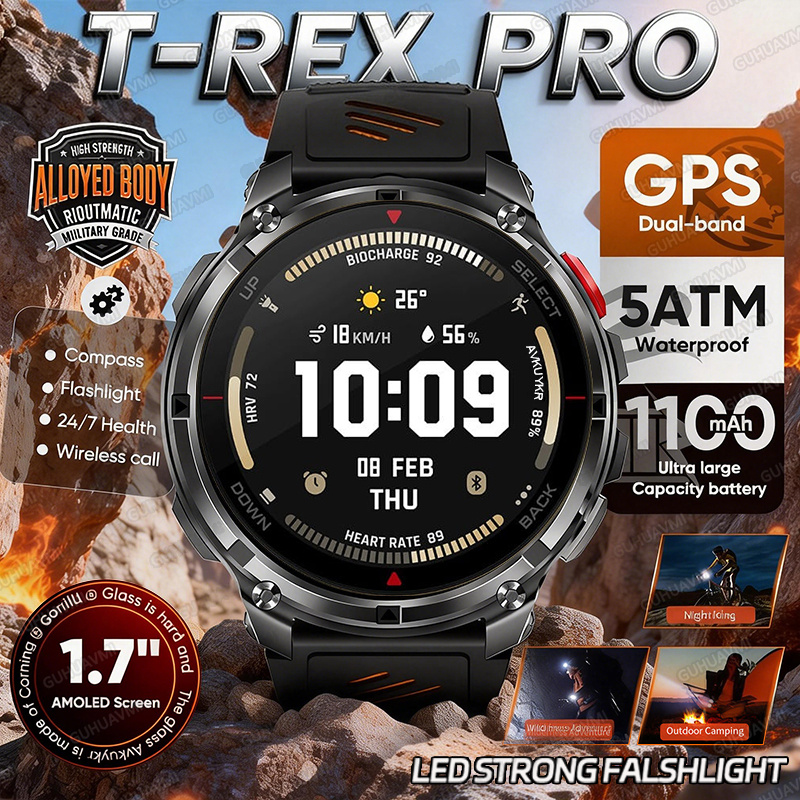 2026 Yeni T-Rex3 Pro 1100mAh P - Gps Running Watch incelemesi ve fiyatı
